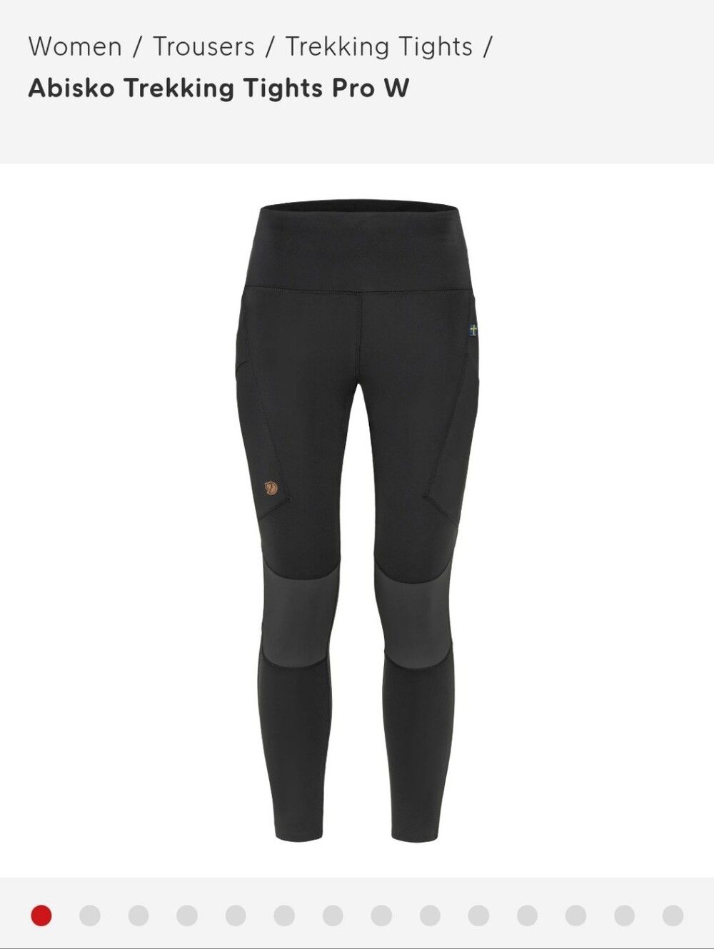 Fjallraven Abisko Trekking Tights. Size M